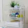 AG952A Mesa de Rack de Cocina Móvil Blanco fotografía 43