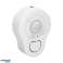 Mini wireless ceiling alarm with built-in siren controlled by remote control. 5m. battery image 118