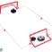 Rondelle de football en lévitation volante Air Hockey Hoverball avec des buts photo 32