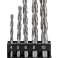 Bohrer-Set aus gehärtetem Beton: 4.5.6.8.10 mm. 5-tlg. Bild 11