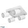 DOA SP4. applique murale et plafonnier. GU10 max. 4x50W. IP20. blanc. carré photo 84
