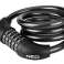Candado de bicicleta. Cable con código fotografía 75