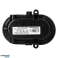 OVAL 7040T/P, luminaire, 40W, E27, IP44, IK10, abat-jour en polycarbonate mat, base en polypropylène, grille en plastique, noir photo 57