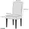 AG864B Stuhlhülle ecru APT AG864B Bild 43