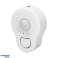 Mini wireless ceiling alarm with built-in siren controlled by remote control. 5m. battery image 108