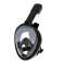 Masque de snorkeling full pliable L/XL noir photo 5