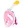 Masque de snorkeling full pliable S/M rose photo 6
