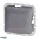 Doorbell button p/t Pearl. 10A. 250V. WP 6/7P. anthracite image 1