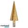 Astmelised puurid: 4 12 4 20 4 32 mm. TiN. Komplekt 3 tk. foto 43