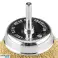 Stumpfdrahtbürste 75 mm. Welldraht. Messing. mit 6 mm Schaft Bild 10