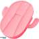 DA129A Wandorganisator für Zahnbürsten. Pinsel rosa Bild 44