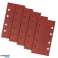Sandpaper with Velcro 93 x 185 mm, K40, 5 pcs., with holes image 23