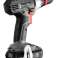 Borrskruvdragare Energy 18V Li Ion med avtagbart grepp 10 mm 2 batterier 2Ah laddare väska bild 48
