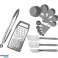 AG949A Ensemble d'ustensiles de cuisine 40pcs     gris photo 35