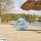 Tente de plage de jardin à montage automatique bleu photo 14