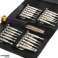 Destornilladores de precisión NZ7 Torx 25 en 1 estuche fotografía 30