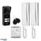 ENIR. two-family intercom set. 2 wires. DIN rail power supply. with a key fob reader. white image 8