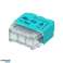 Conector de instalación a presión de 3 hilos; para alambre de 0,75 2,5 mm?; IEC 300V/24A; Blíster 10 uds. fotografía 10