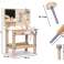 Atelier avec outils en bois sur table Kit de bricolage photo 6