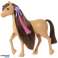 Barbie Pepper Pferd mit braunen Haaren zum Stylen Bild 2