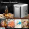 WOLTU Eiswürfelmaschine EM01sb Silber – 15kg Eis in 24h, 2,2L Tank, 2 Eiswürfelgrößen, Selbstreinigend – Premium Ice Maker für Haus, Büro, Party &amp;amp; Cam Bild 3