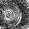 Stumpfdrahtbürste 50 mm. Welldraht. Stahl. mit 6 mm Schaft Bild 14