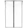 Zanzariera, porta magnetica, 100x210 cm, NERO foto 20