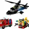 Set LEGO City 60462 cu elicopter, camion de pompieri și submersibil fotografia 1