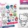 Kit créatif avec des autocollants Hello Kitty photo 1