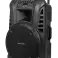 Active speaker column with 2 wireless UHF microphones SD Bluetooth FM USB 60 Watt image 1