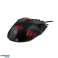 EGM401KR Wired Gaming Mouse 7D Optical USB MX401 Hawk Black-Red image 2