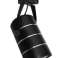 Lámpara LED de tienda, foco de riel monofásico negro 30W 2550 lm luz cálida 3000K fotografía 2