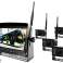 Car Dashboard Monitor Recorder LCD 7 inches AHD with support for 4 wireless cameras 12V 24V image 2