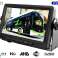 Car Dashboard Monitor Recorder LCD 7 inches AHD with support for 4 wireless cameras 12V 24V image 4