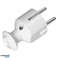 Uni Schuko 16A ευθεία βύσμα. 230V. λευκό εικόνα 42