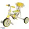 Triciclo TRIKE FIX V4 giallo-grigio con visiera foto 6