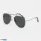 Sort &amp;#039; Nødlidende&amp;#039; Aviator solbriller 2200-07 billede 1