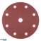 Disques abrasifs 150 mm. P40. 5 pièces. avec 9 trous pour 04 721 photo 1
