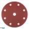 Disques abrasifs 150 mm. P240. 5 pièces. avec 9 trous pour 04 721 photo 1