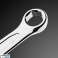 Flat skralle HEX/V 8 x 120 mm bilde 4
