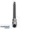 Screwdriver Bit PZ2 on 1/4&quot; Socket. long. 87 mm image 3