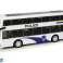 Police Bus Double Decker White with Sound image 2