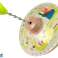 Spinning Top Toy Rapunzel Yellow Metal kép 2