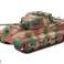 Plastic model Tiger II Henschel toren foto 3