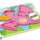 Puzzle en bois Dinosaure Ptérodactyle Rose Pliosaures Bleu photo 3