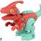 Parasaurolophus Dinosaurier Set mit Ei DIY Schraubendreher Bild 1