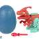 Parasaurolophus Dinosaurier Set mit Ei DIY Schraubendreher Bild 3
