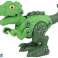 Kit de dinosaurio Tiranosaurio Rex con huevo, destornillador verde fotografía 1