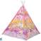Kindertent Lichteffecten Pony's Eenhoorns Roze foto 1