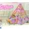 Kindertent Lichteffecten Pony's Eenhoorns Roze foto 2